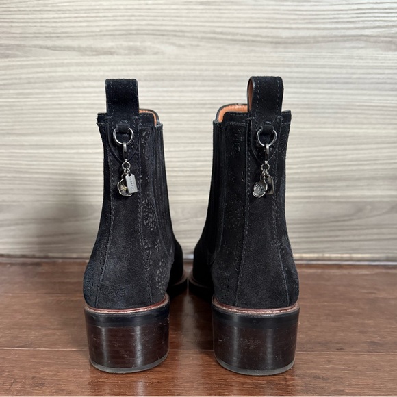 Coach Bowery Chelsea Boot with Cut Out Tea Rose-9 - Picture 6 of 9